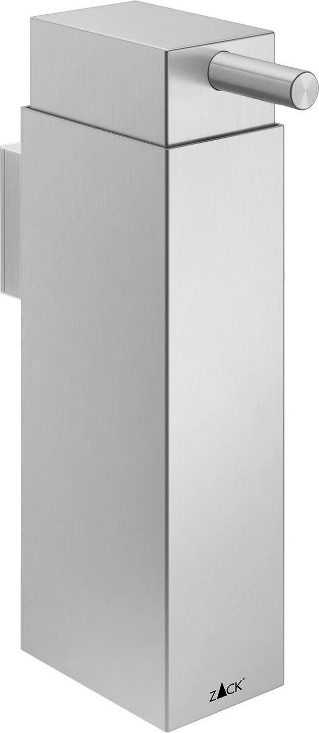 Dozownik do mydła wiszący Linea stal matowa