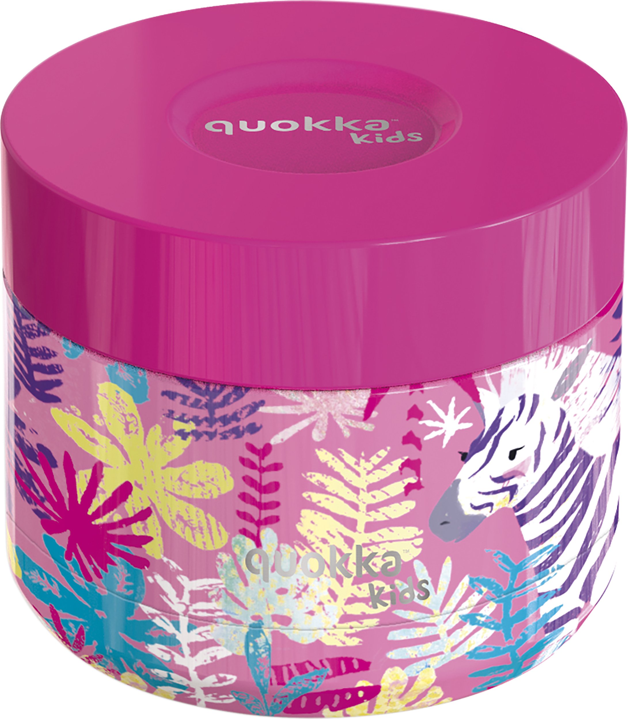 Lunchbox dziecięcy Quokka Whim Zebras 369 ml termiczny
