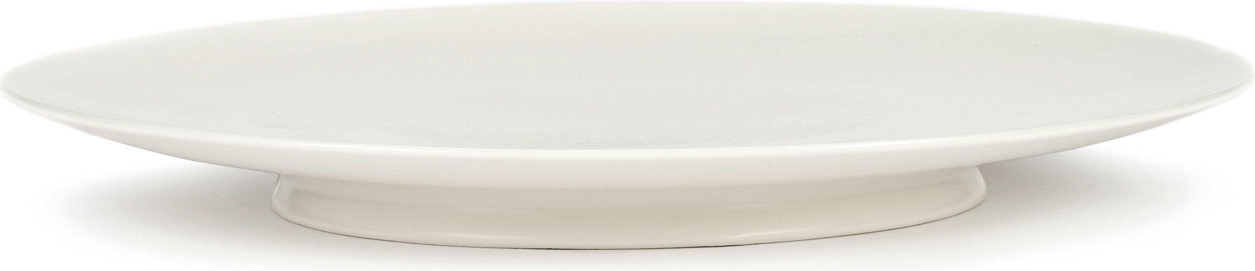 Talerz obiadowy Ra 24 cm złamana biel