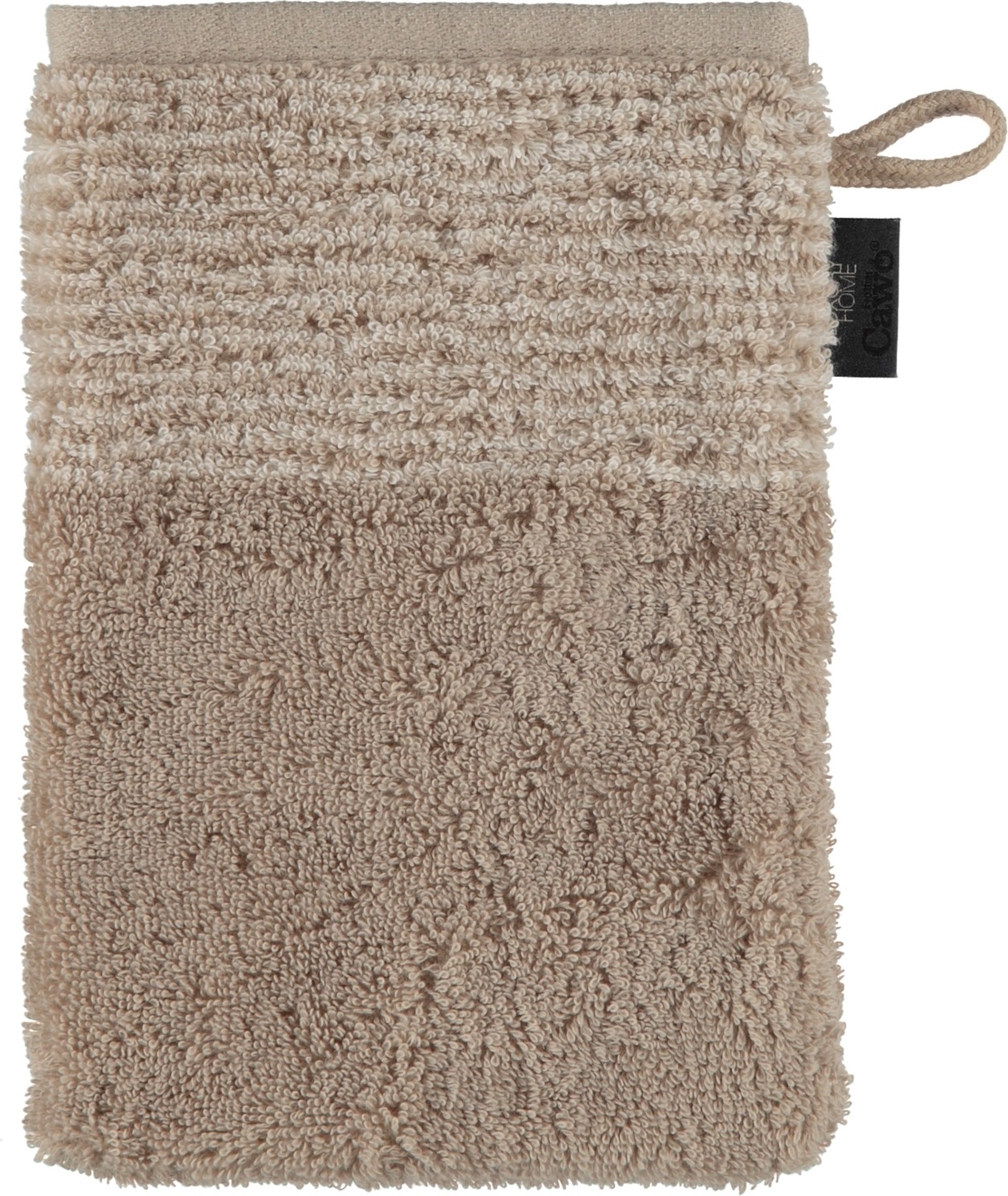 Rękawica kąpielowa Two-Tone 16 x 22 cm piaskowa