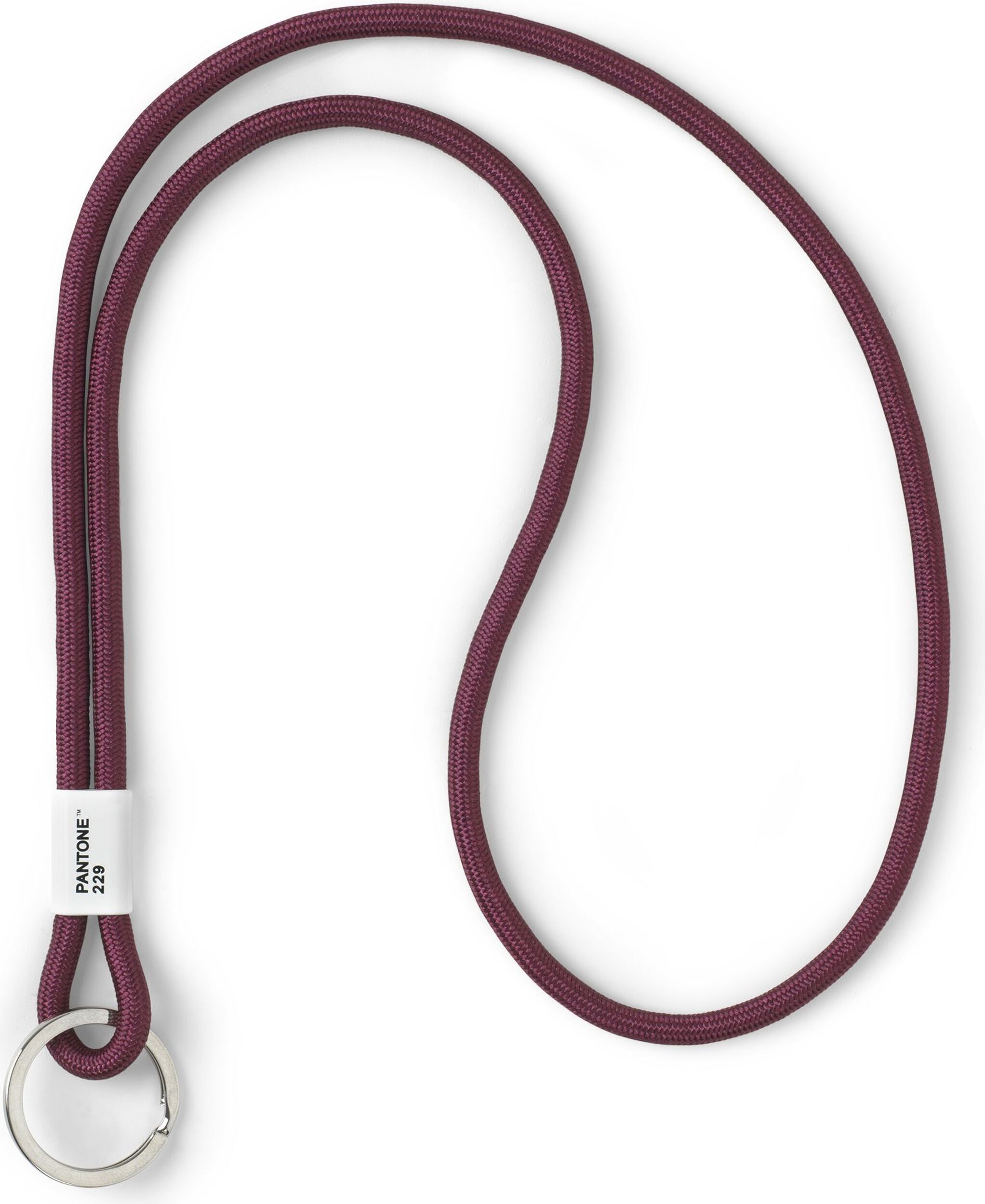 Smycz do kluczy Pantone bakłażanowa