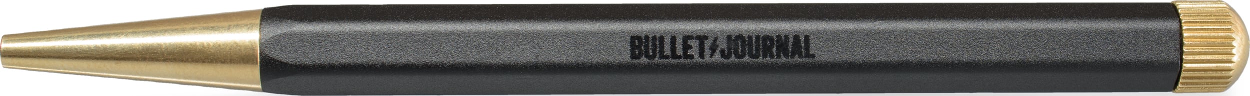 Długopis żelowy z czarnym tuszem Drehgriffel Nr. 1 Bullet Journal Edition czarny