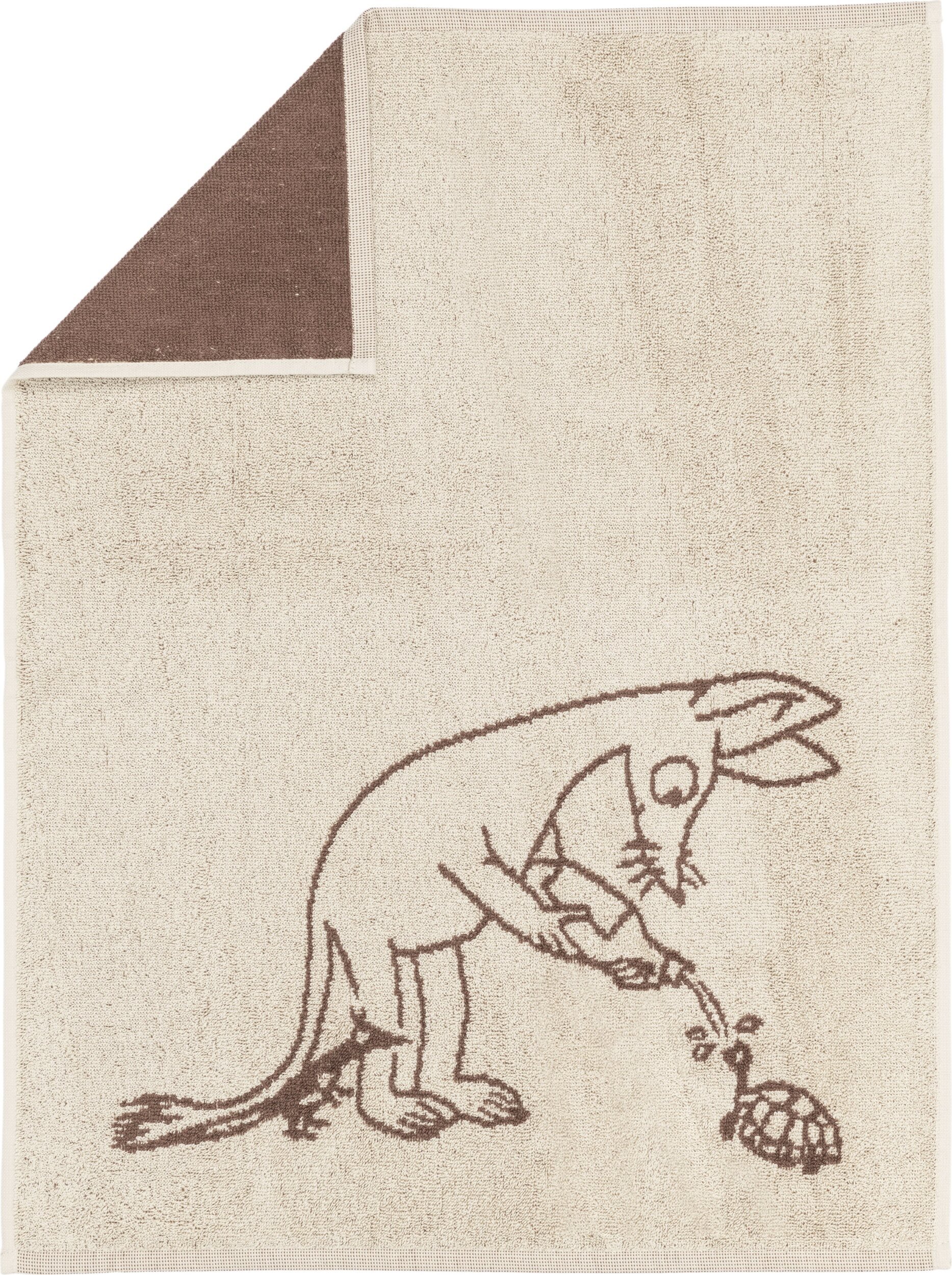 Ręcznik Arabia Finland Muminki Ryjek 50 x 70 cm beżowy