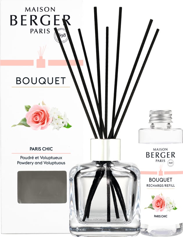 Dyfuzor zapachowy Cube z zapachem Paris Chic