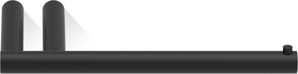 Wieszak na papier toaletowy Mikado czarny mat