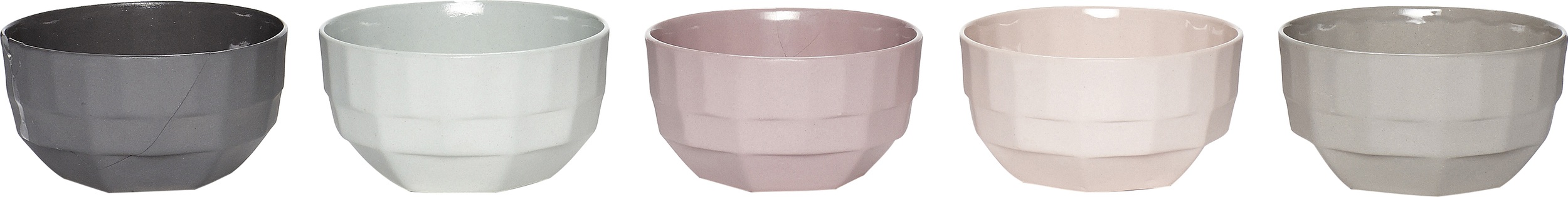 Misa Hübsch 459011 porcelanowa 5 szt.