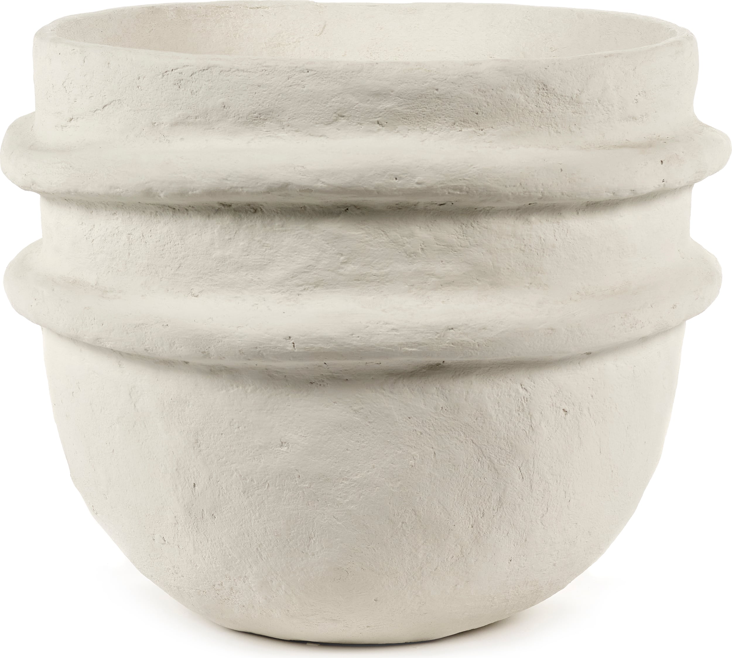 Osłonka na doniczkę Earth 30 cm biała