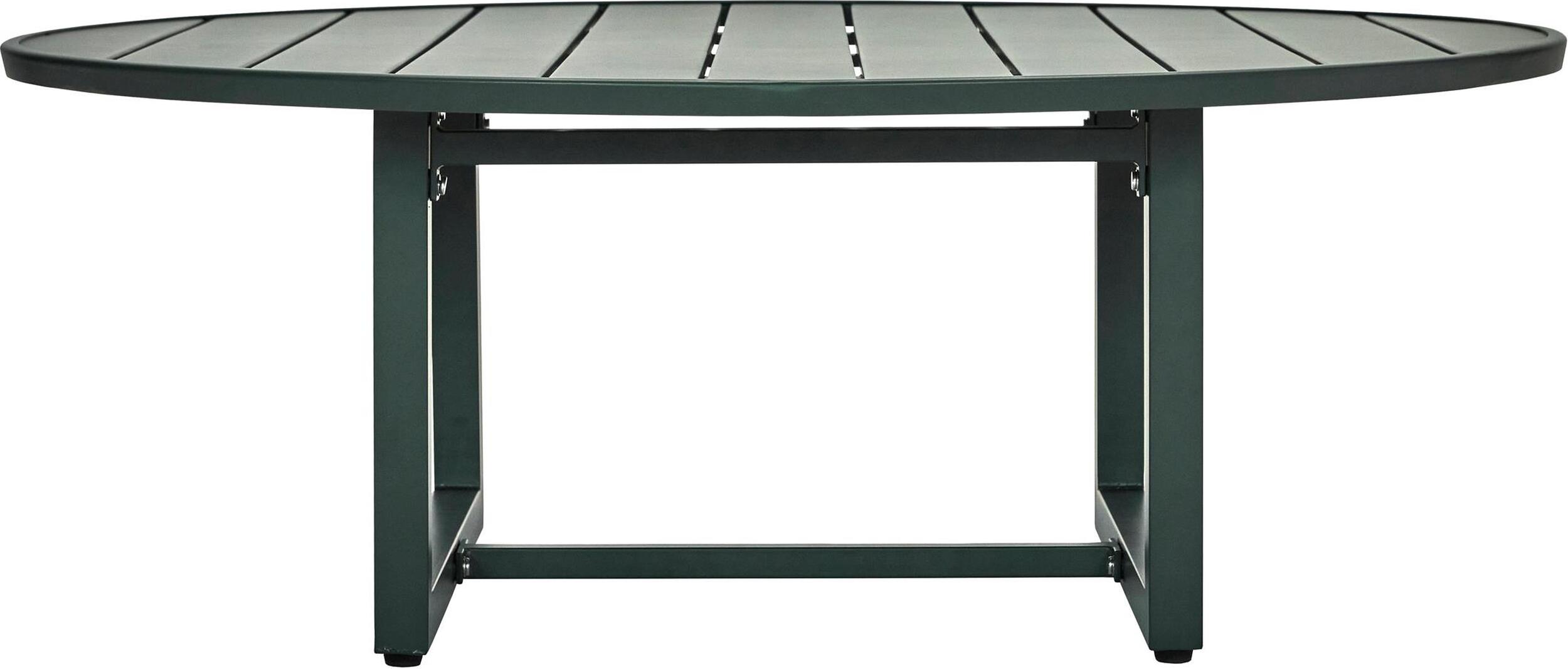 Stół ogrodowy Helo niski 120 cm zielony