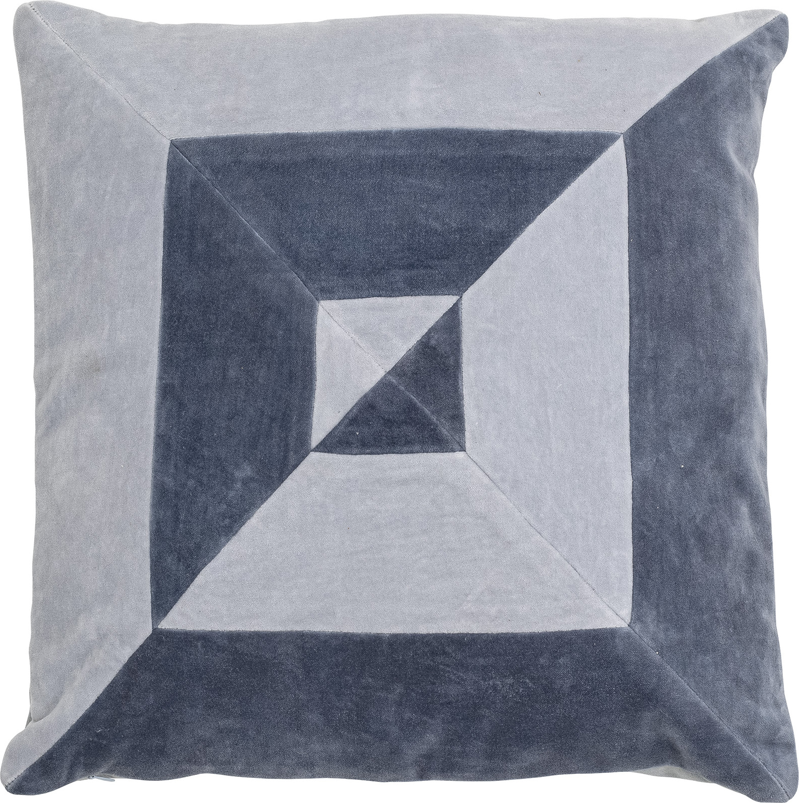 Poduszka dekoracyjna Aban 45 cm niebieska