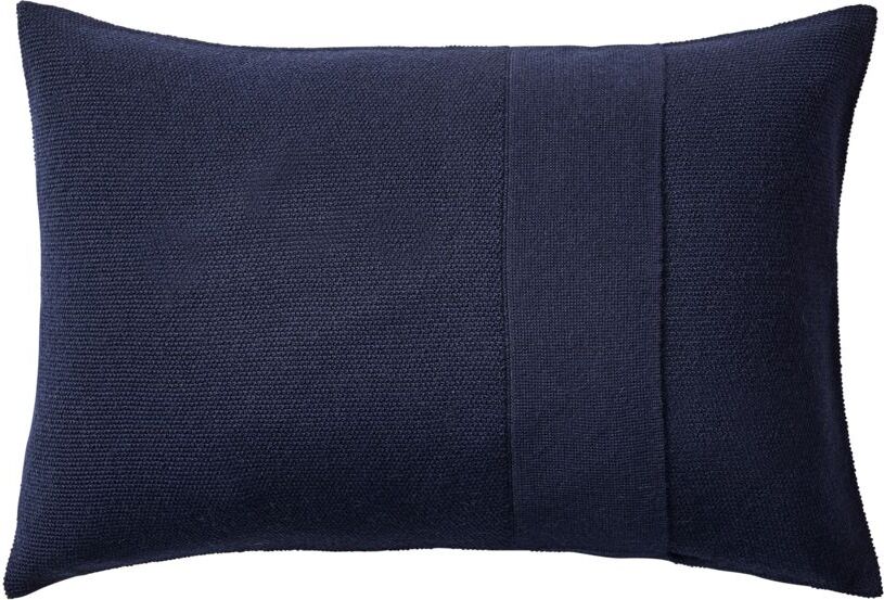 Poduszka dekoracyjna Layer 40 x 60 cm granatowa