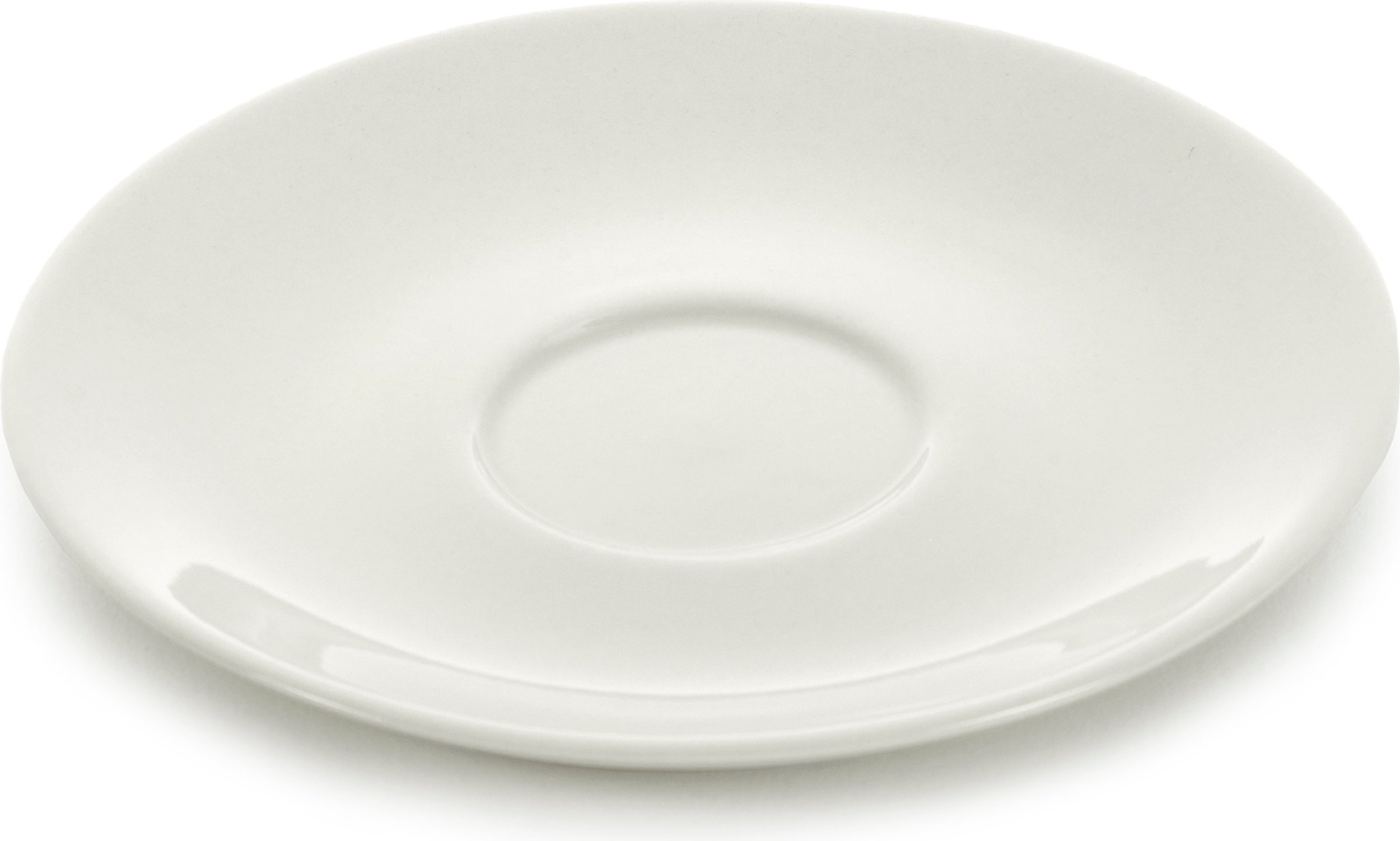 Spodek do filiżanki do kawy Zuma 14 cm biały
