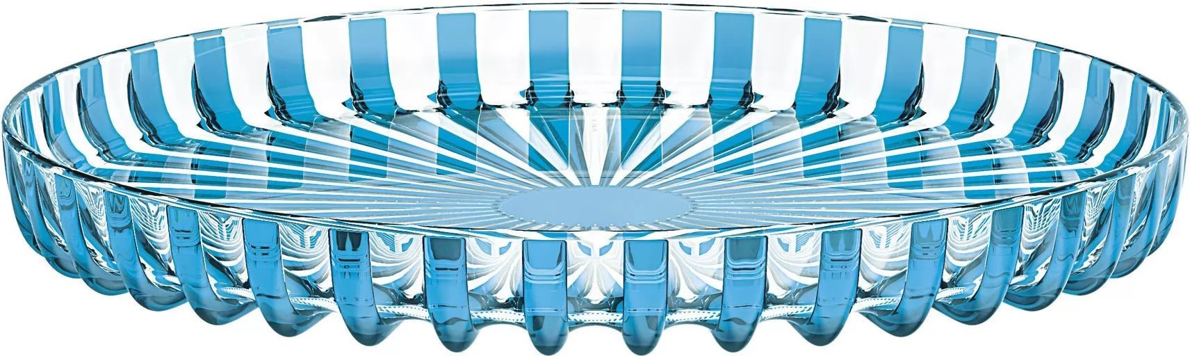 Taca do serwowania Dolcevita turkusowa z recyklingu