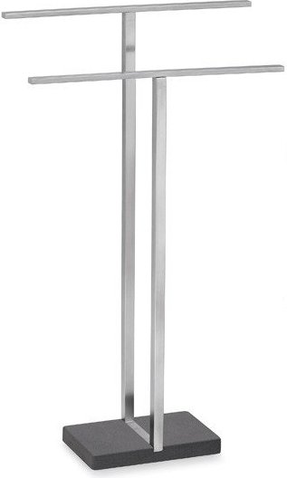 Wieszak na ręczniki Menoto stal matowa