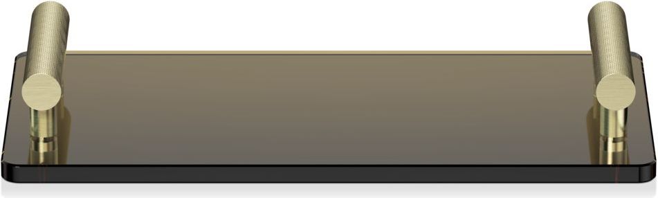 Taca łazienkowa Club brązowo-złota