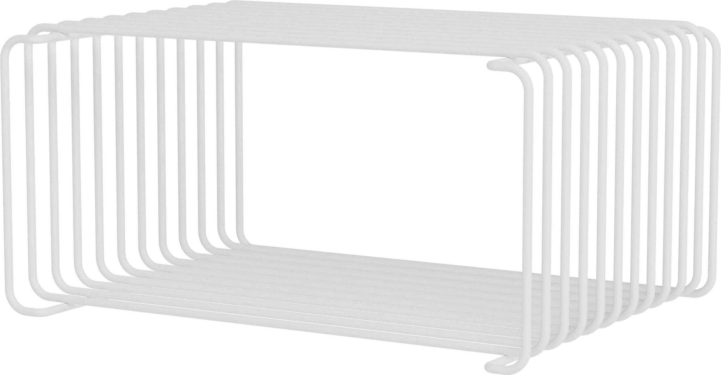 System modułowy Panton Wire 34,8 x 25,7 x 17,2 cm biały