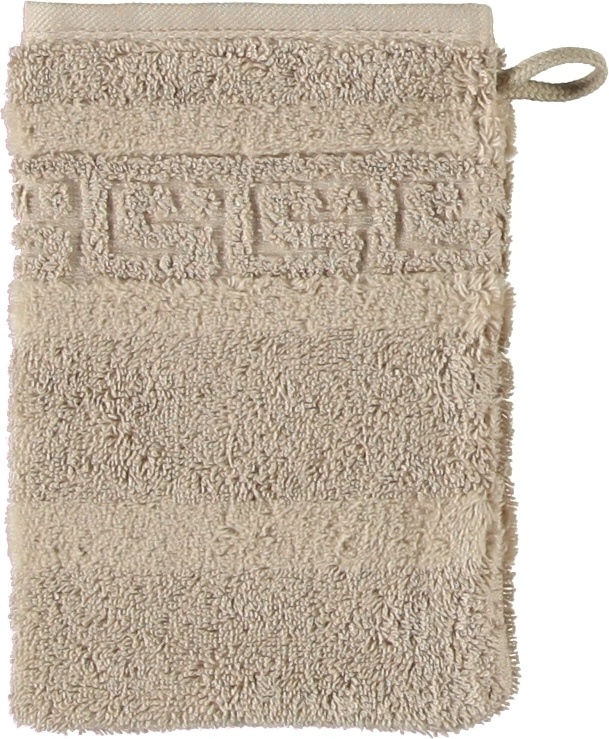 Rękawica kąpielowa Noblesse 16 x 22 cm piaskowa