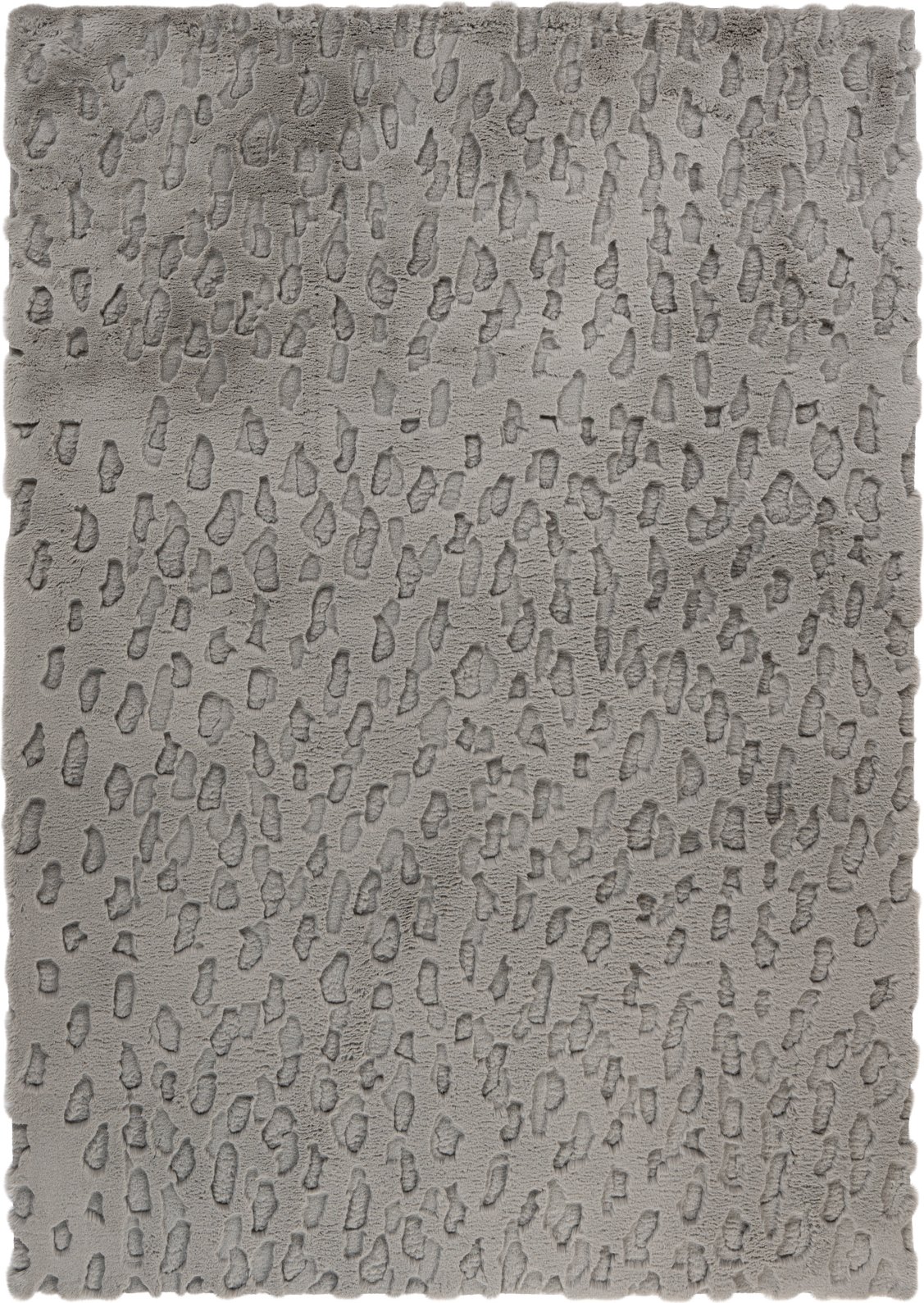 Dywan Valley 80 x 150 cm srebrny