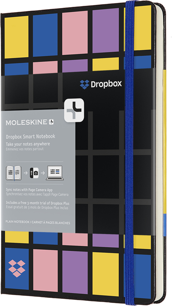 Notes gładki Moleskine Dropbox Smart L twarda oprawa