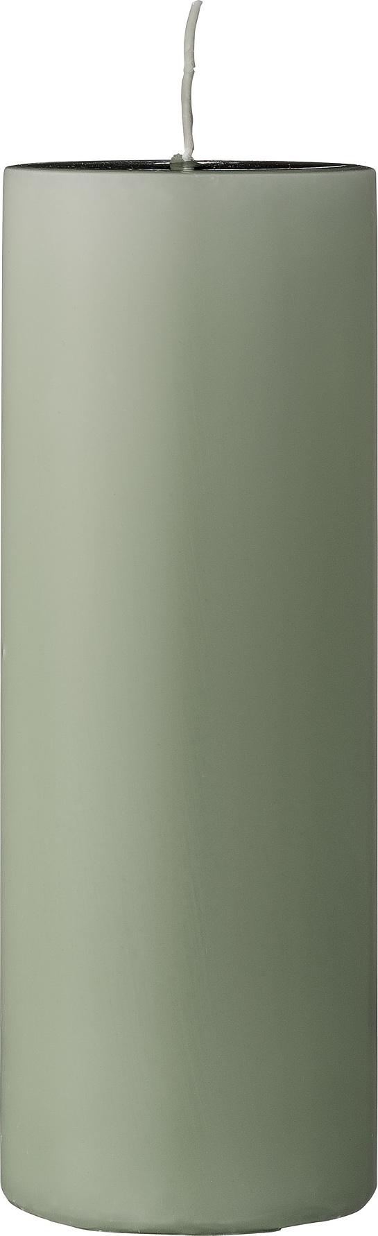Świeca Bloomingville 20 cm jasnozielona