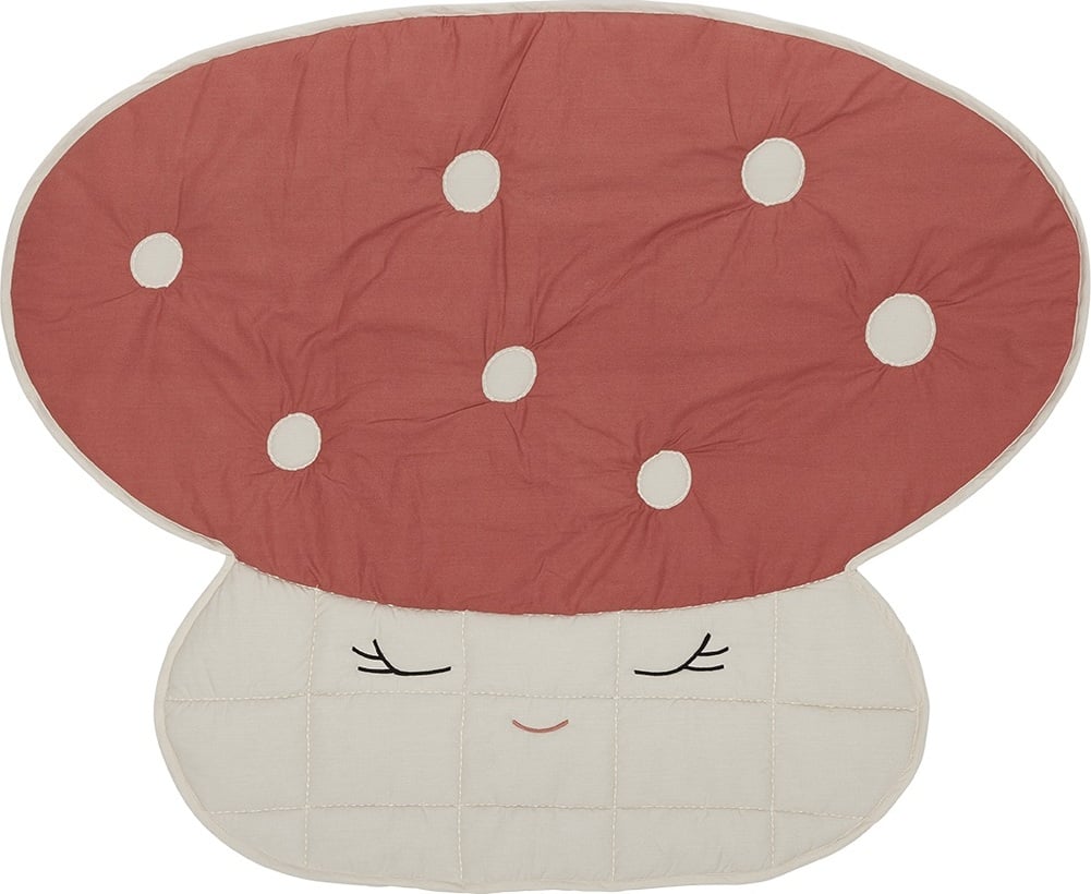 Mata do zabawy Mushroom czerwona