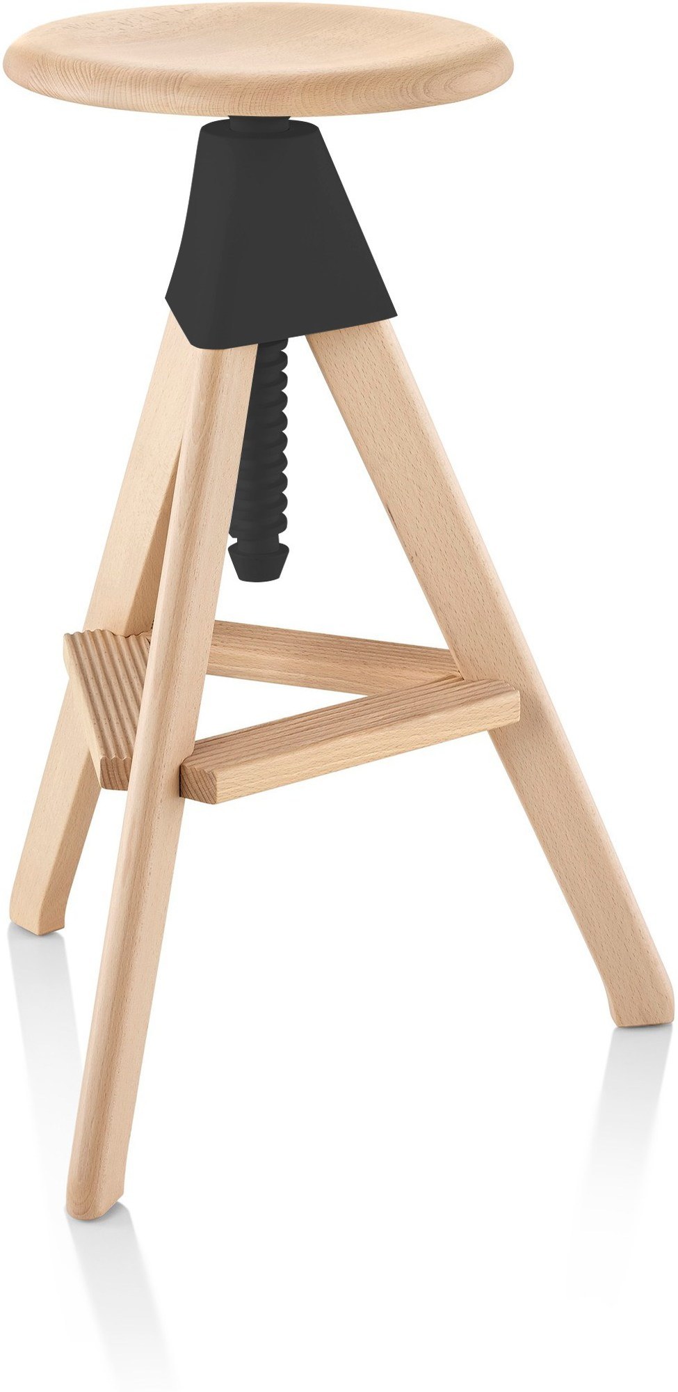 Stołek barowy Tom czarny