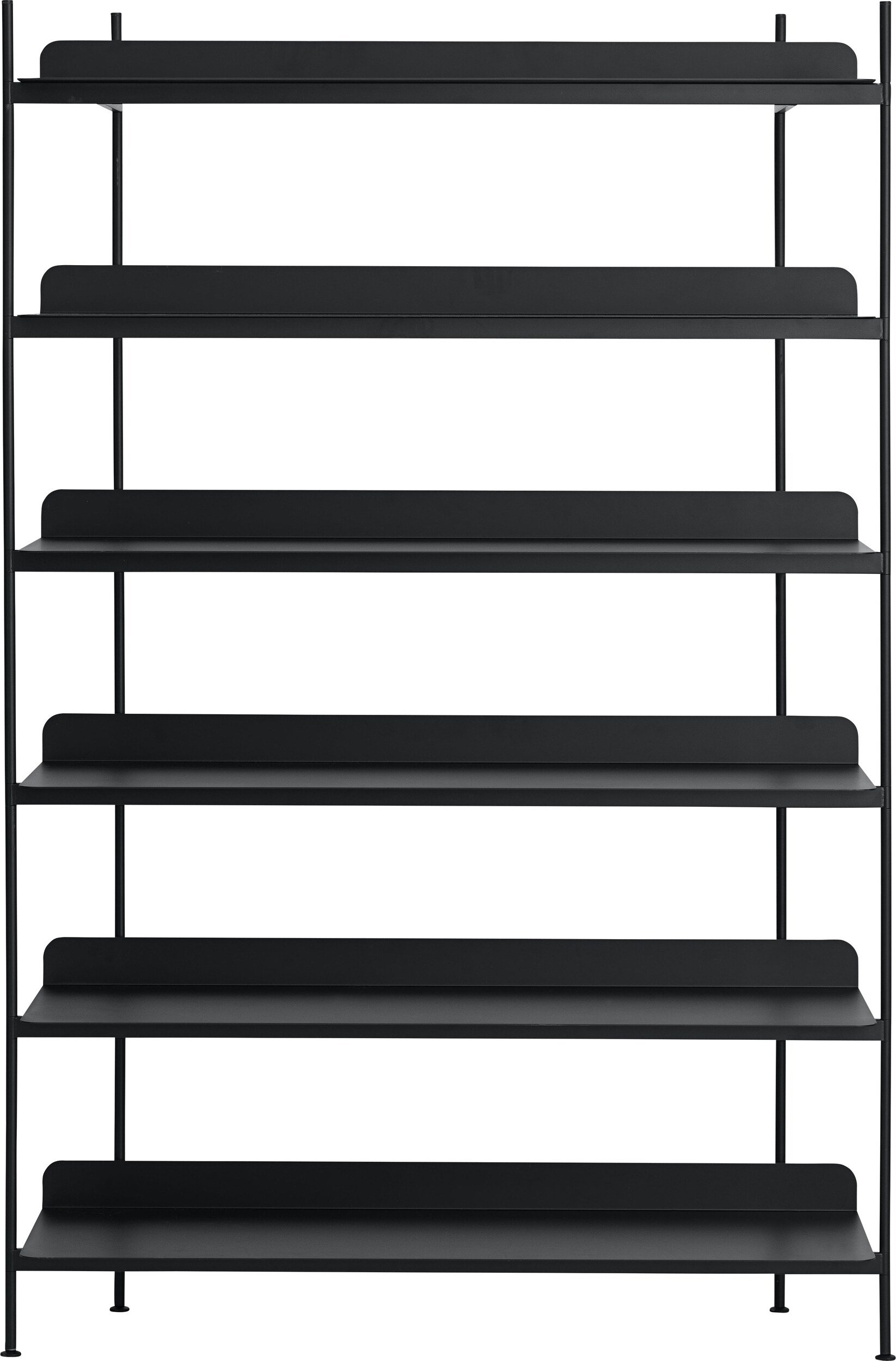 Regał modułowy Compile 4 czarny