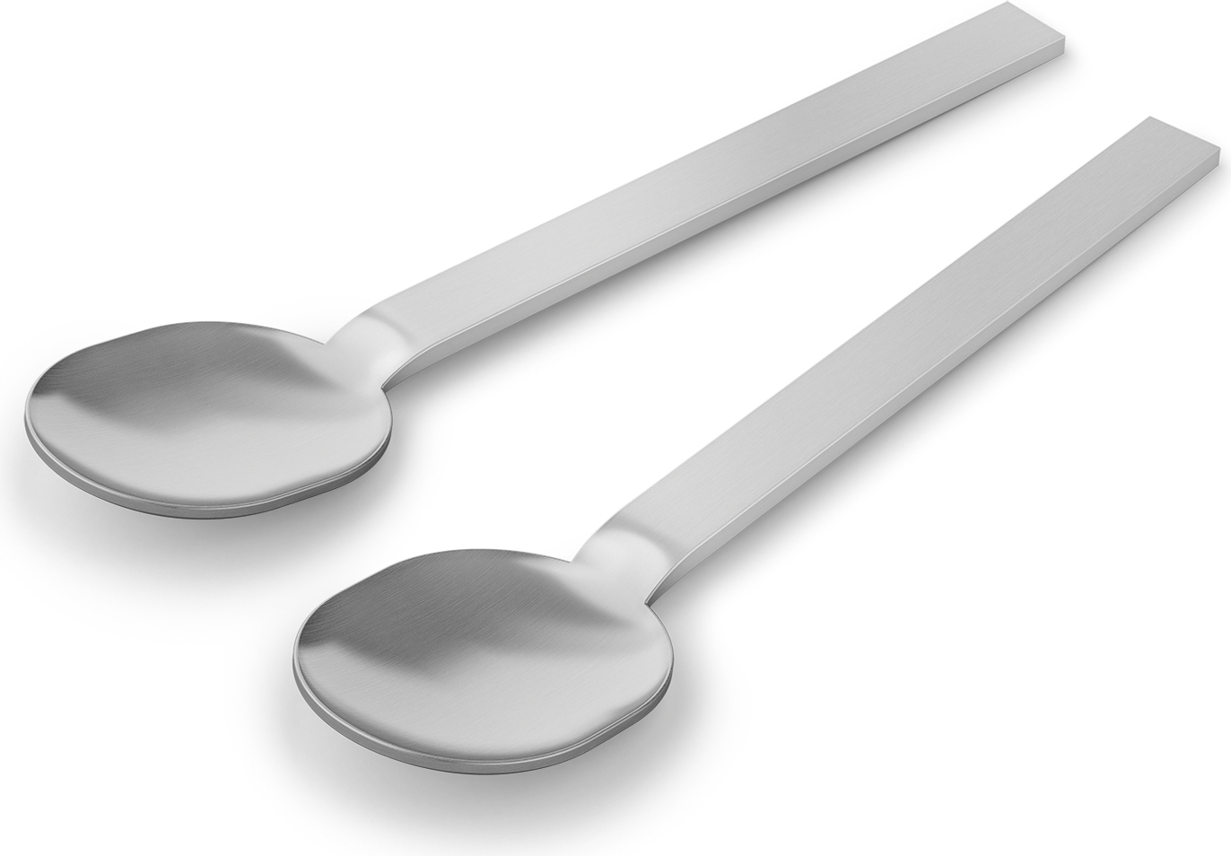 Łyżeczki do espresso Menoa 2 szt. stal matowa