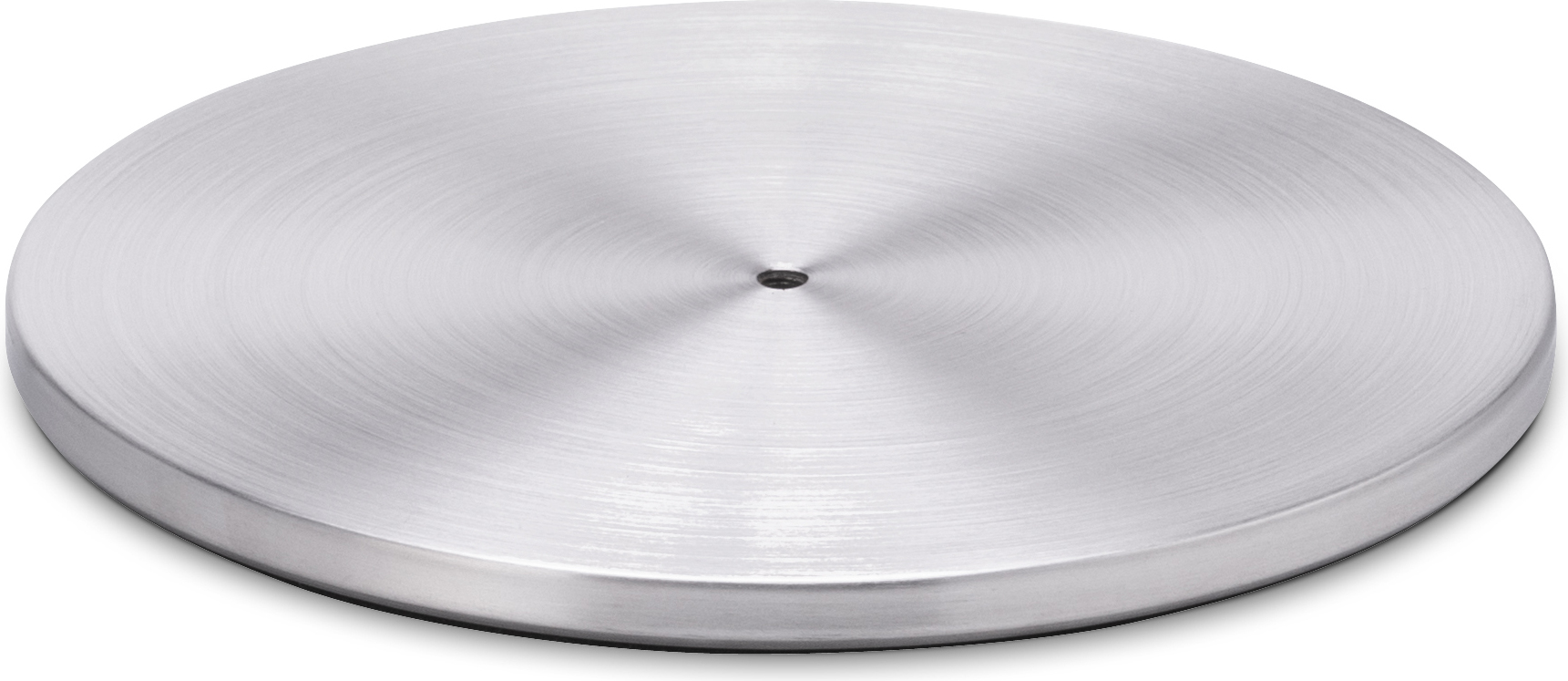 Podstawka pod małą latarnię Spin srebrna