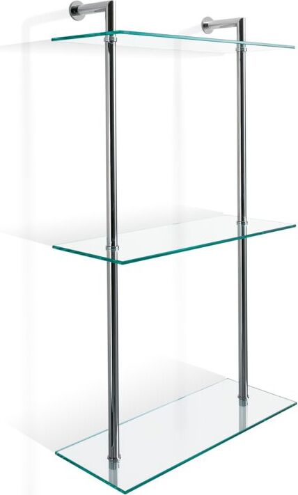 Półka łazienkowa Decor Walther potrójna chrom