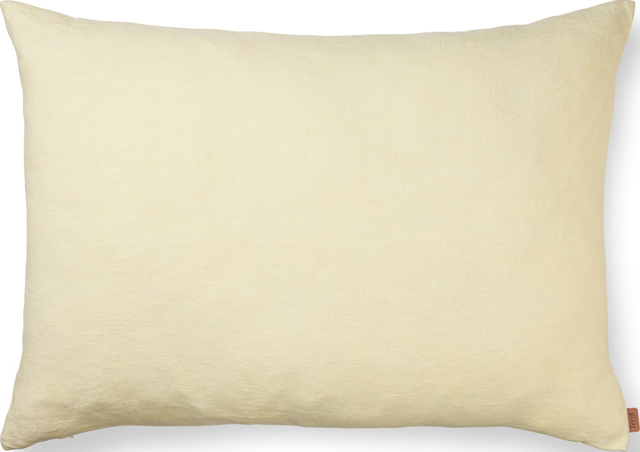 Poduszka Heavy Linen 60 x 80 cm cytrynowa