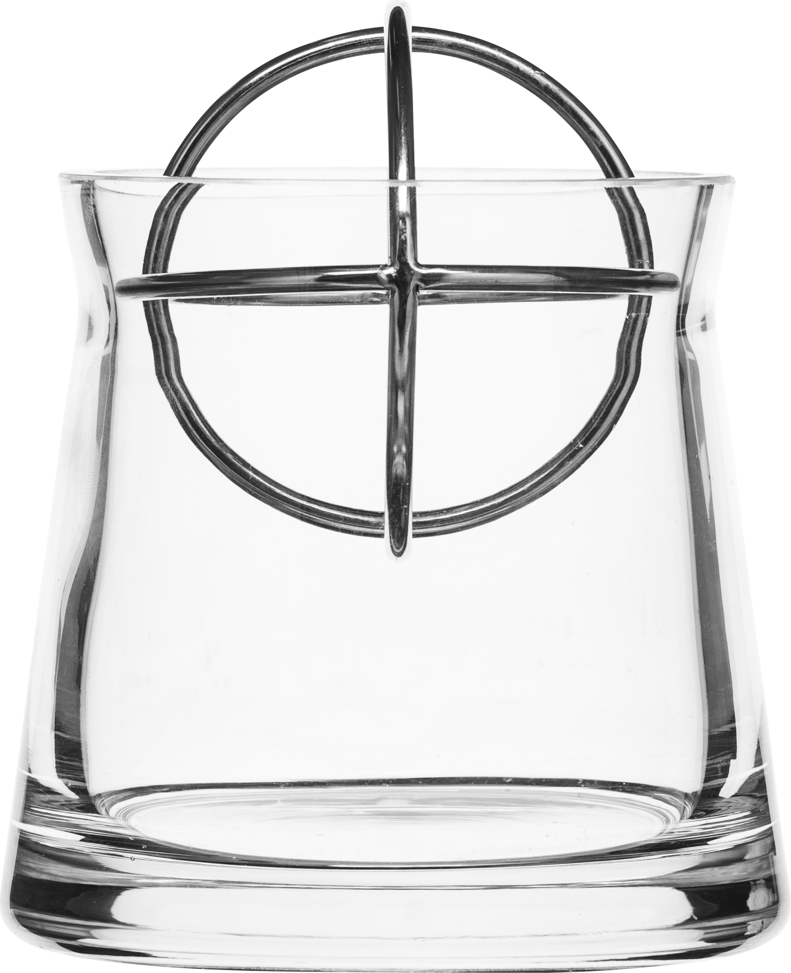 Wazon Sphere S srebrny