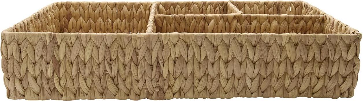 Kosz do przechowywania Store Natural 30 x 50 cm z przegródkami