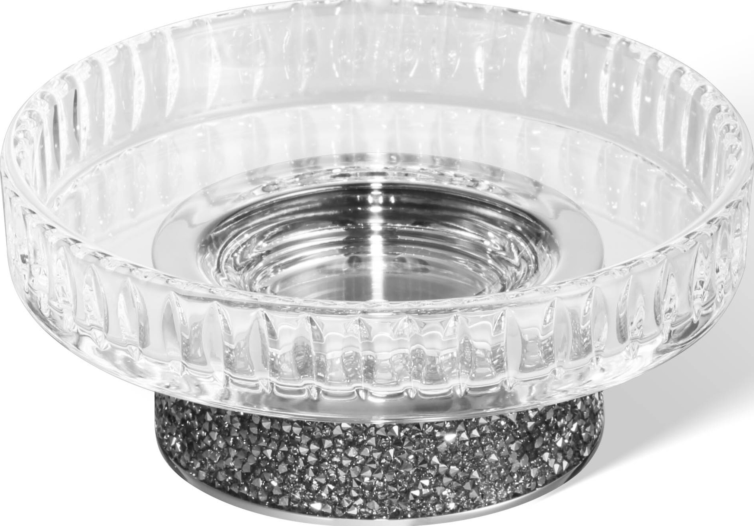 Mydelniczka Rocks karbowana chrom