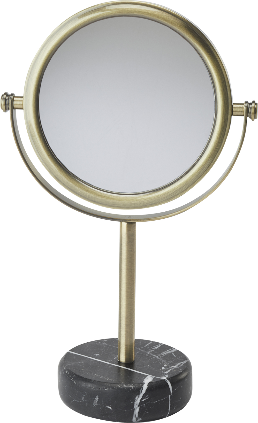 Lusterko kosmetyczne powiększające Nero czarne