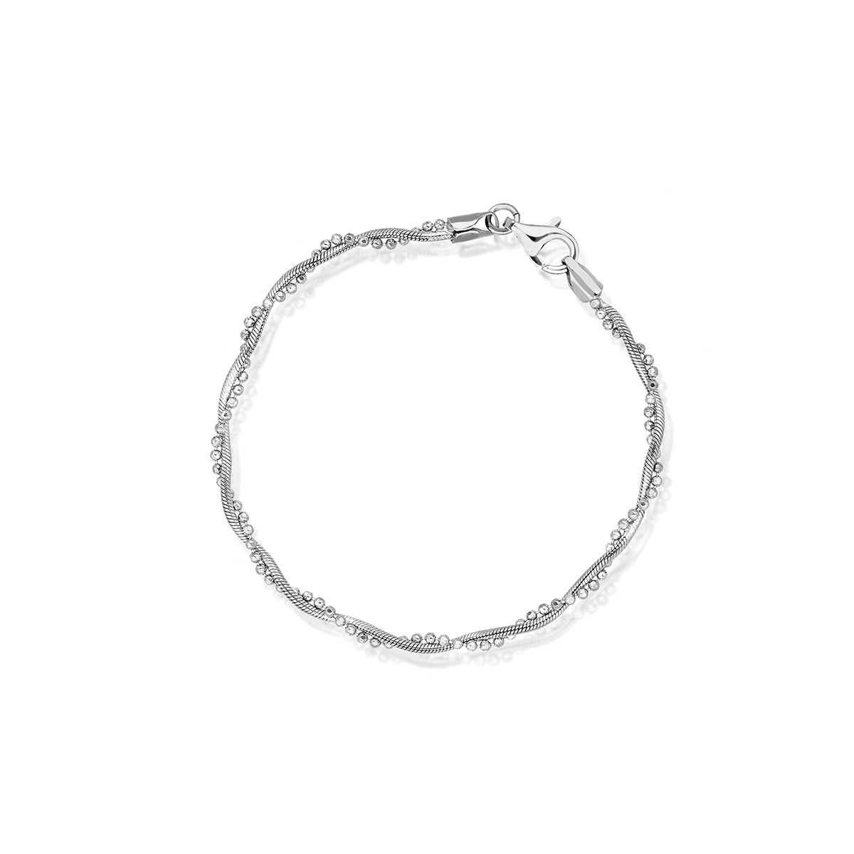 W.KRUK Bransoletka Srebrna - srebro 925, Bez kamienia - SCR/AS126 /18R