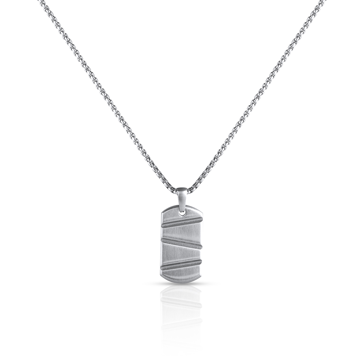 W.KRUK PROMOCJA Naszyjnik - stal, Bez kamienia - SHT/NA061