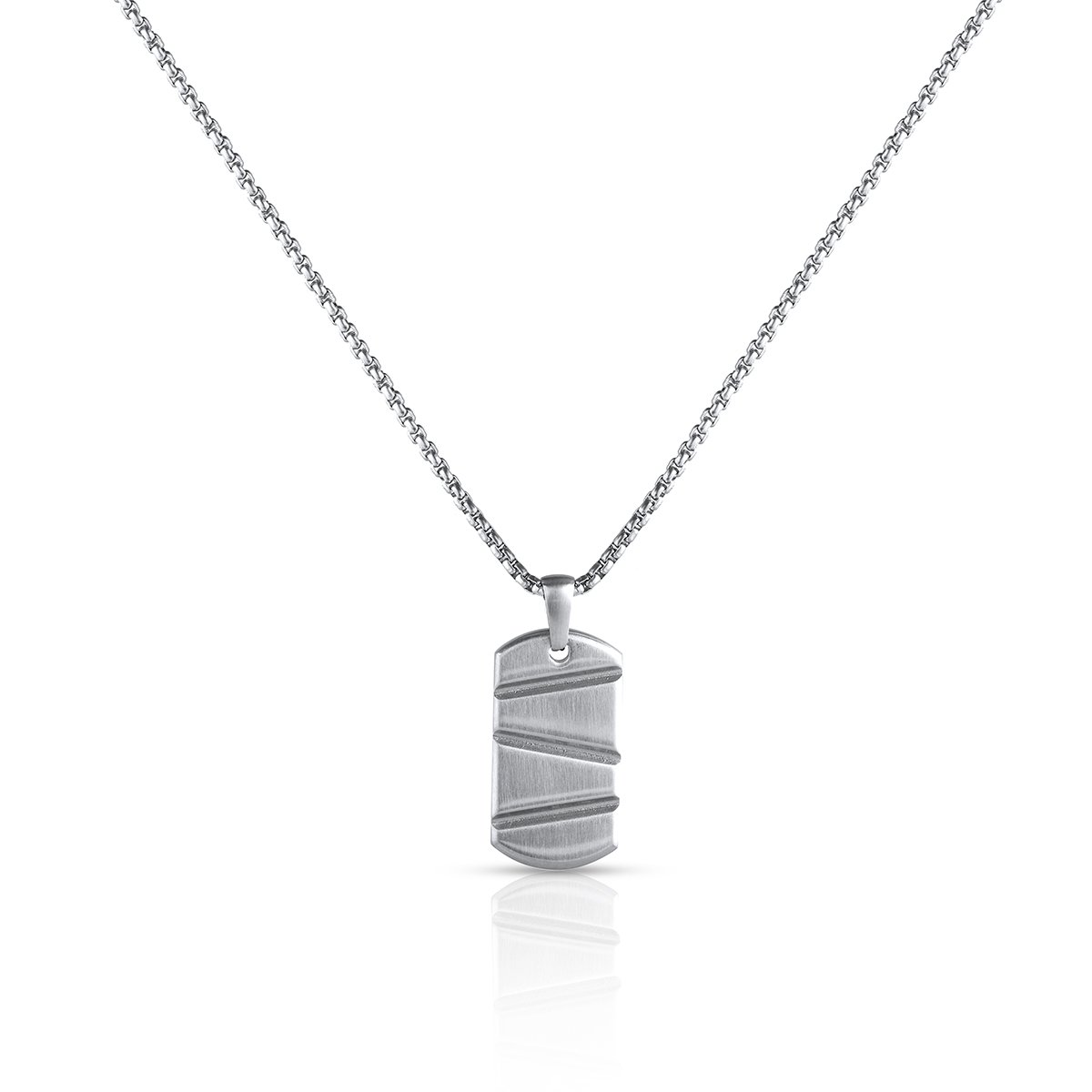 W.KRUK PROMOCJA Naszyjnik - stal, Bez kamienia - SHT/NA061