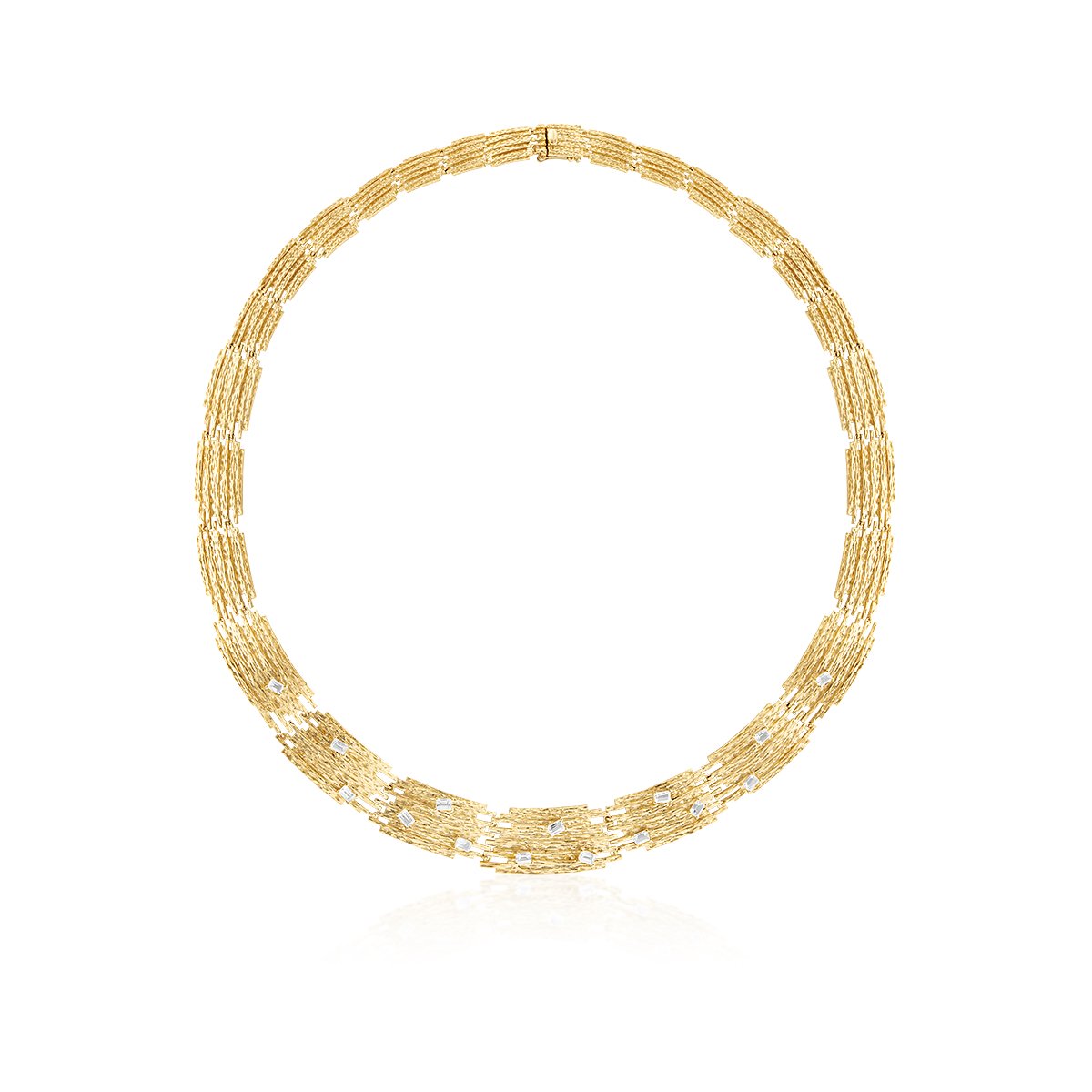 W.KRUK PROMOCJA Naszyjnik - złoto 585, Biały topaz - ZDL/NT11