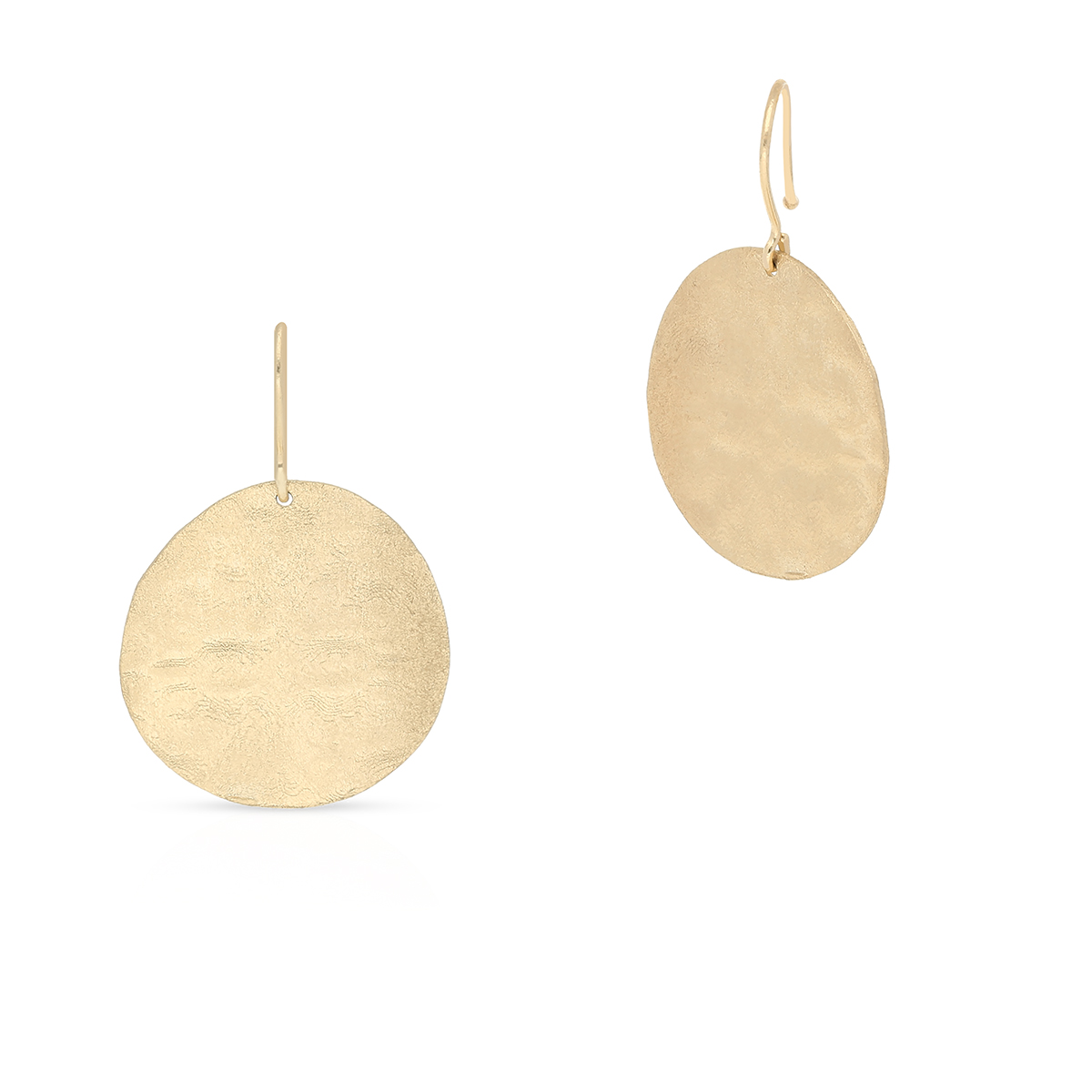 W.KRUK Kolczyki Złote - złoto 375, Bez kamienia - ZTO/KZ179