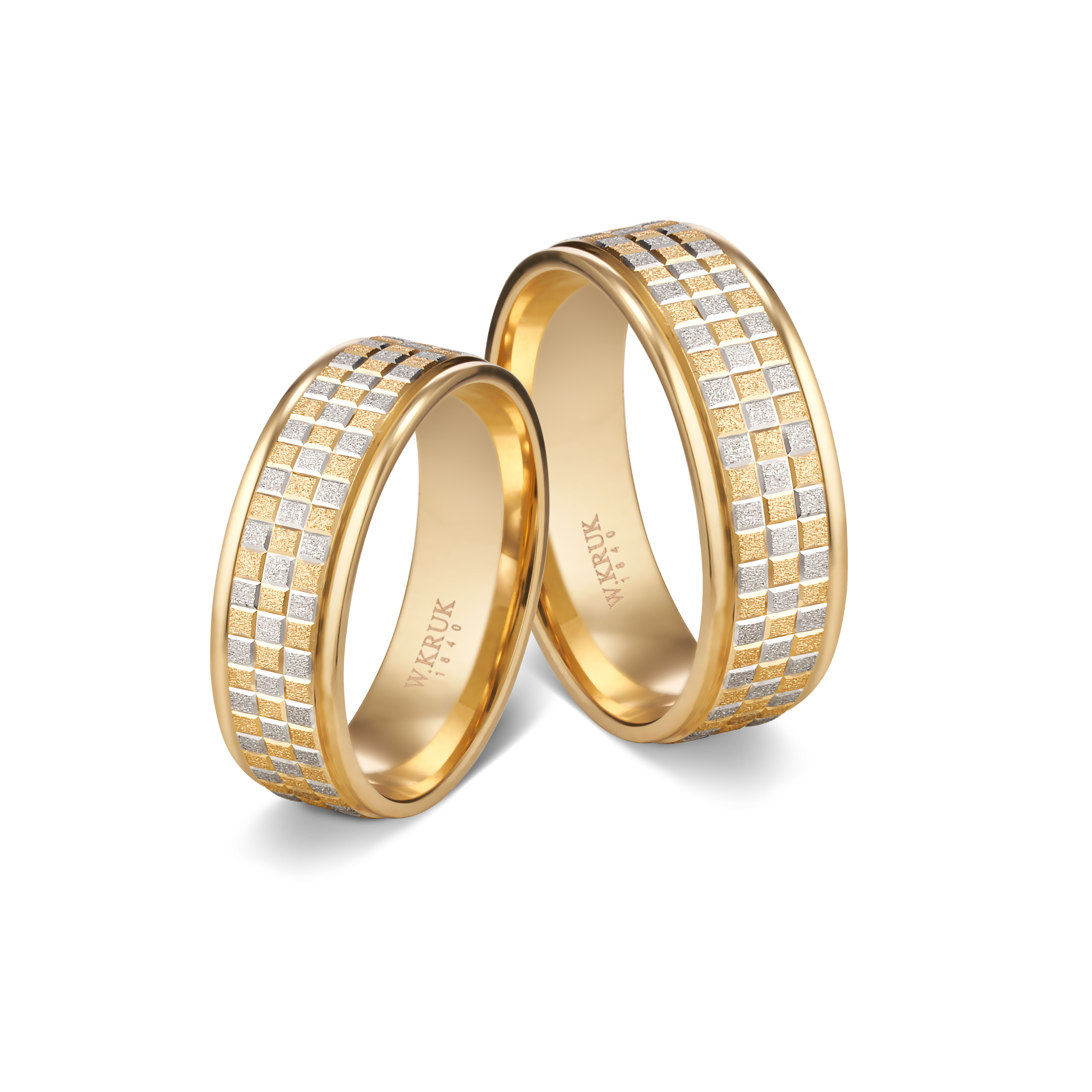 W.KRUK Wspaniała Obrączka - Grawer GRATIS - 38496