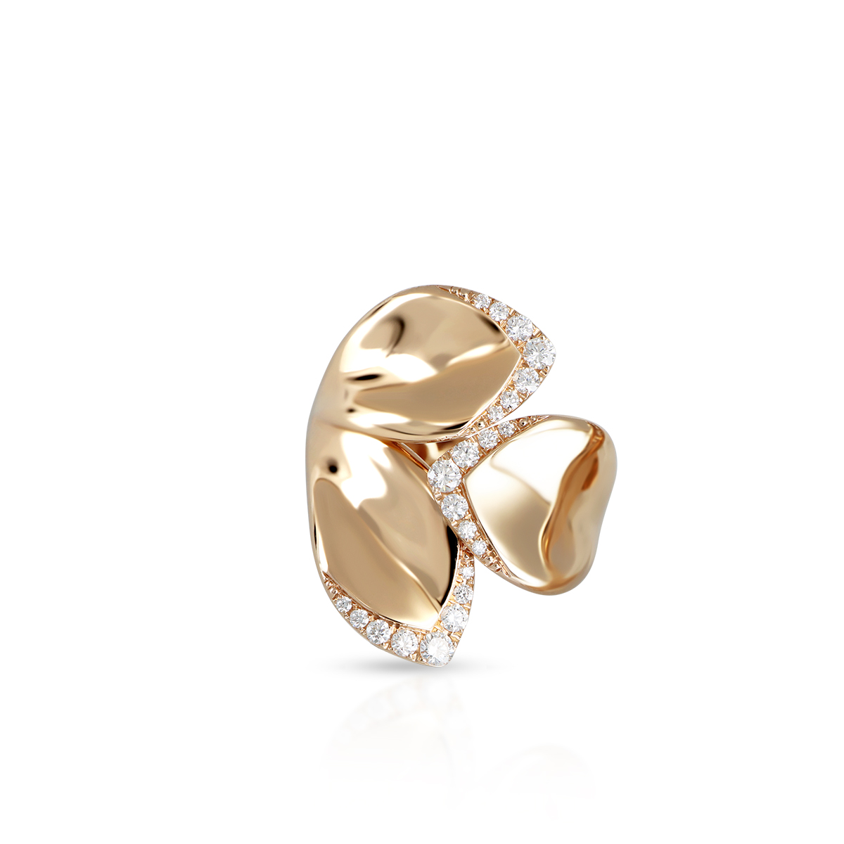 W.KRUK Pierścionek różowe złoto Pasquale Bruni - ZPB/PB+84R