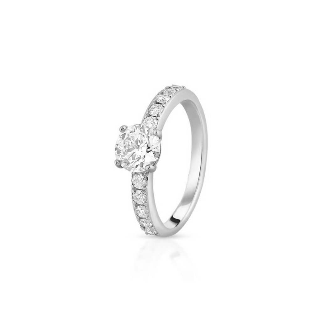 W.KRUK Unikalny Złoty Pierścionek - złoto 750, Brylant 1,34ct - XWK/PB+392B