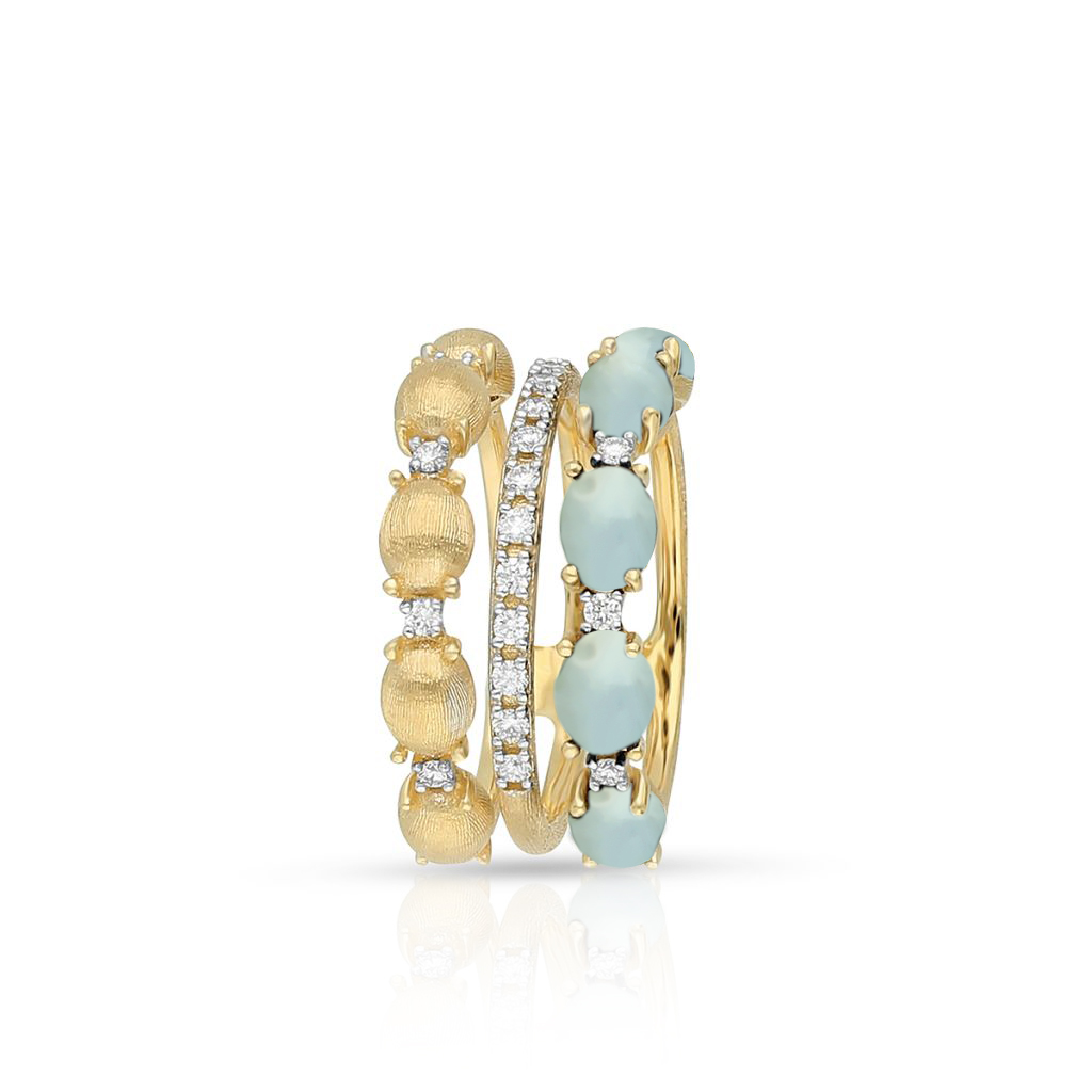 W.KRUK Pierścionek złoty Nanis - ZNA/PB+299