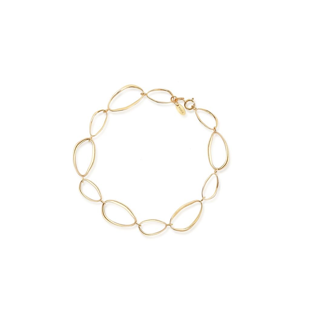 W.KRUK PROMOCJA Bransoletka Złota - złoto 585, Bez kamienia - ZTO/AZ234