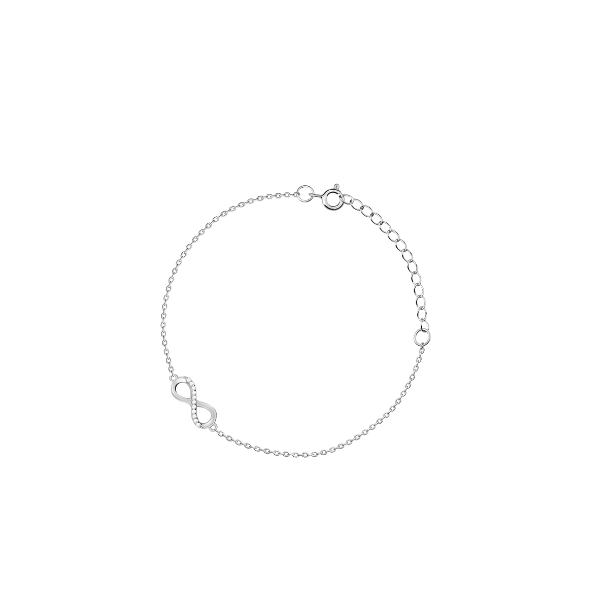 W.KRUK Zjawiskowa Bransoletka Srebrna - srebro 925, Cyrkonia - SJT/AC059