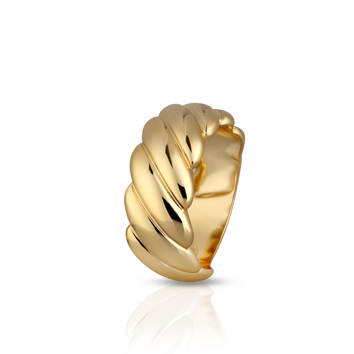 W.KRUK PROMOCJA Pierścionek Srebrny - srebro 925, Bez kamienia - SHX/PS128Z