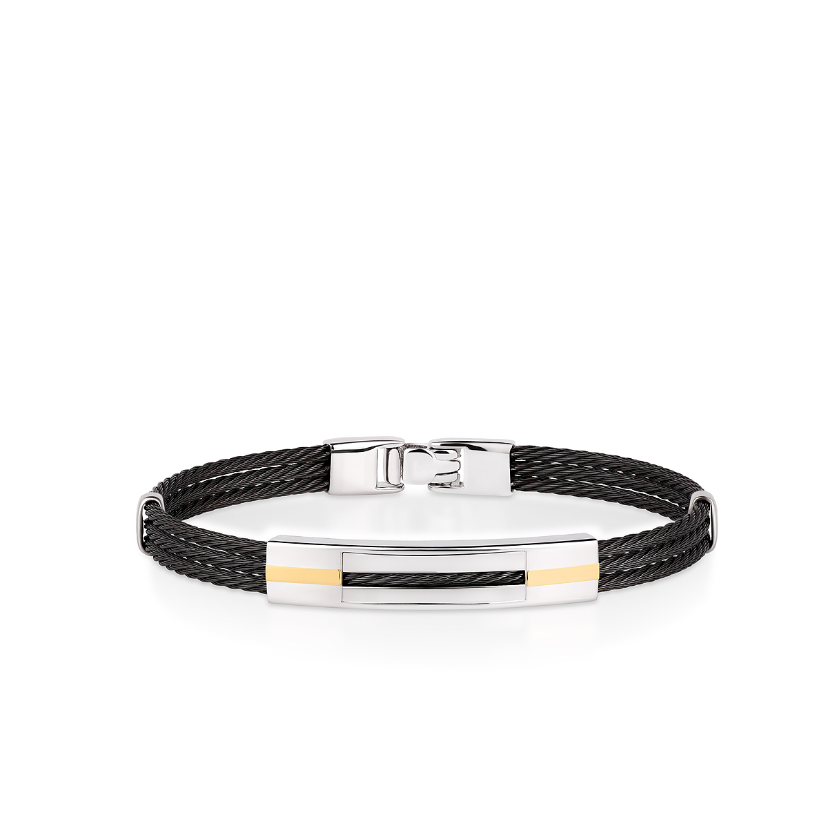 W.KRUK Wyjątkowa Bransoletka - au 585 , stal, Bez kamienia - ZVB/AZ10