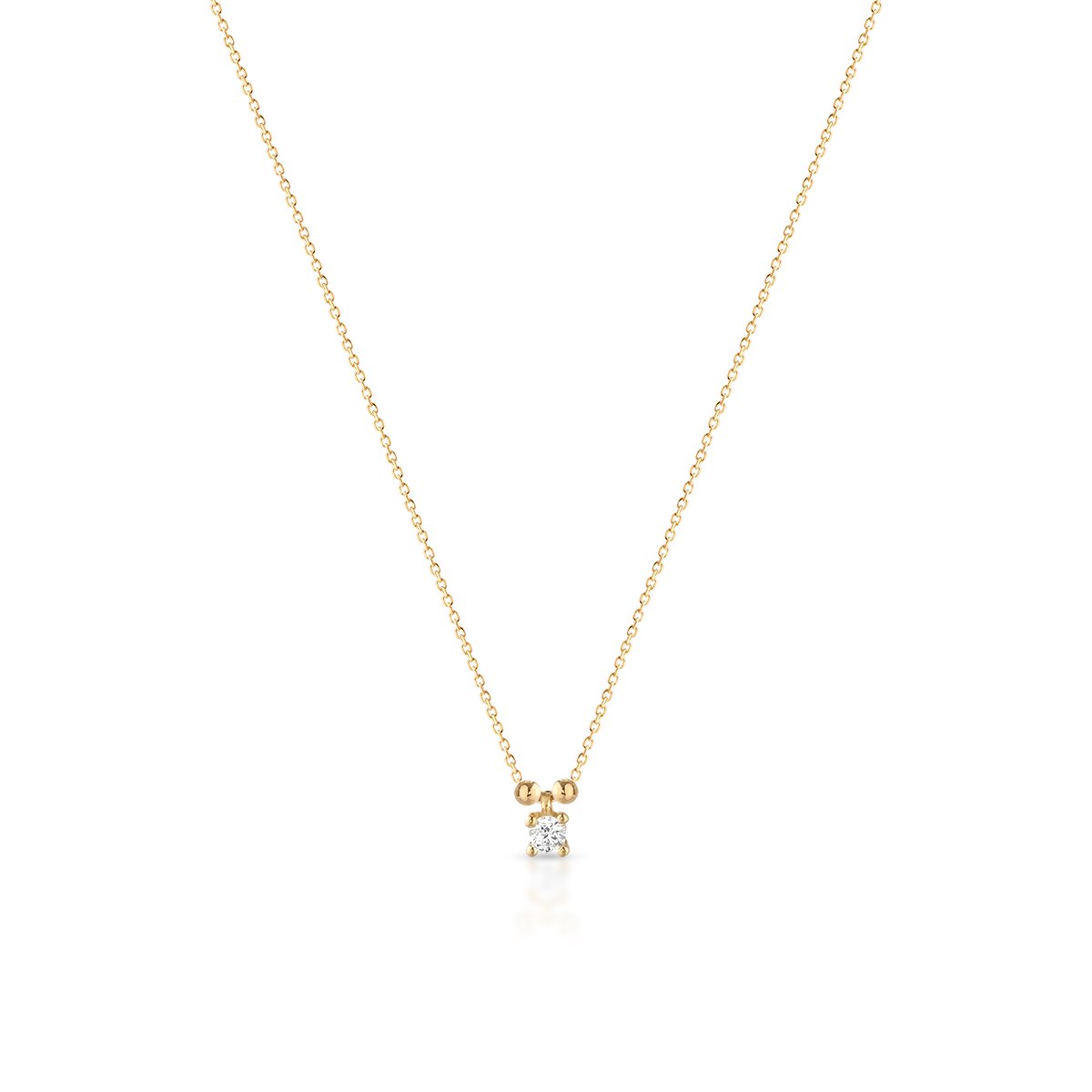 W.KRUK Unikalny Naszyjnik - złoto 375, Cyrkonia - ZTO/NC113