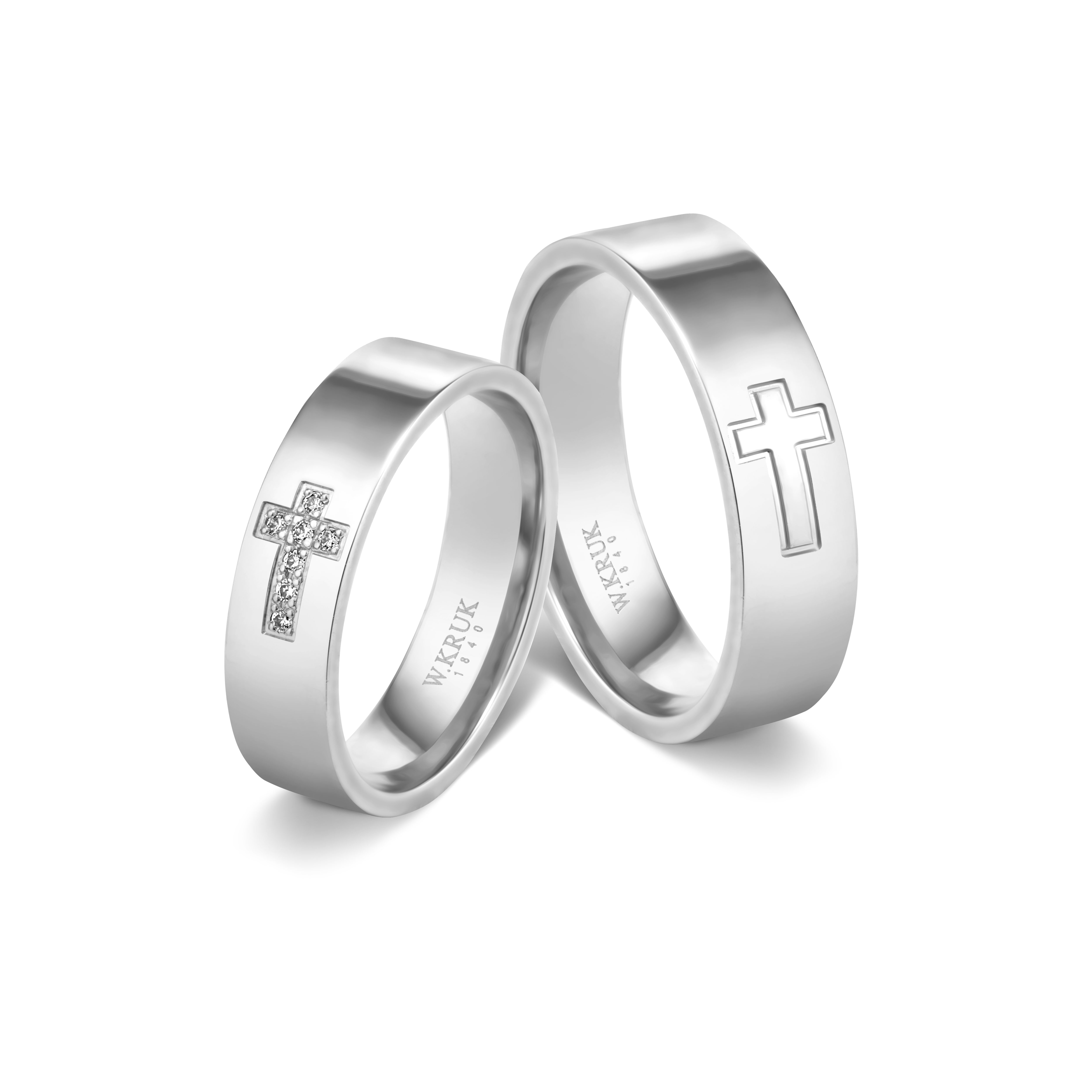 W.KRUK Obrączka - Grawer GRATIS - 55268