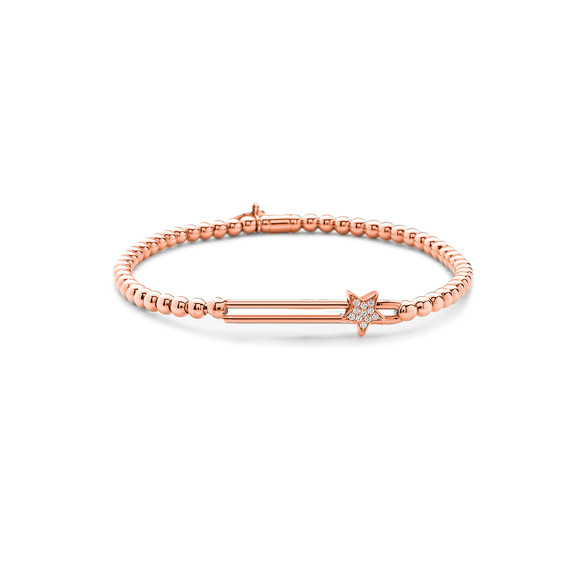 W.KRUK Bransoleta różowe złoto HULCHI BELLUNI - ZBH/AB+145R